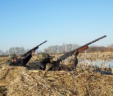 Охотники с ружьем фото