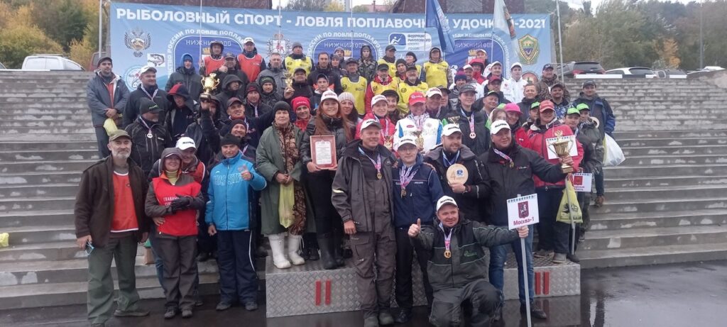 Определены чемпионы России по ловле поплавочной удочкой