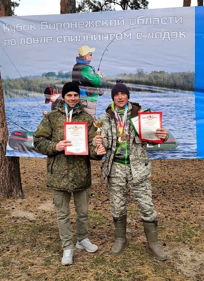 Спиннингисты провели на Воронежском водохранилище чемпионат области