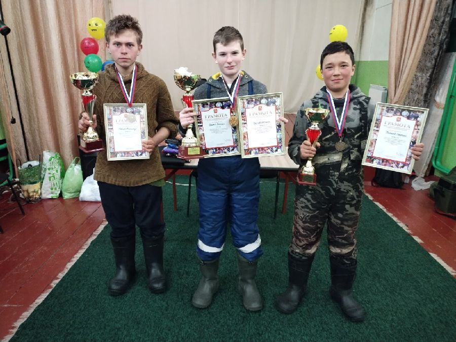 Юные рыболовы проявили «Уральский характер»
