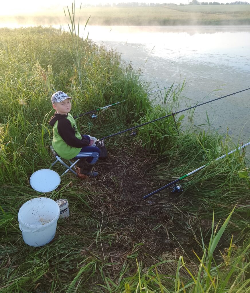 Рыбалка с сыном