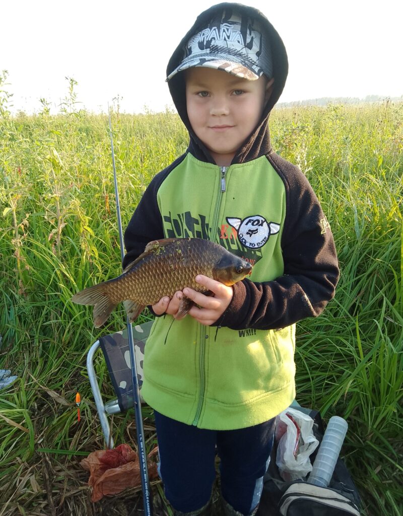 Рыбалка с сыном