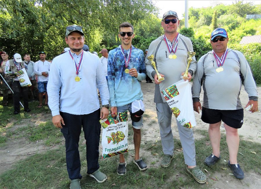Спиннингисты подвели итоги Кубка Воронежской области по ловле с лодок