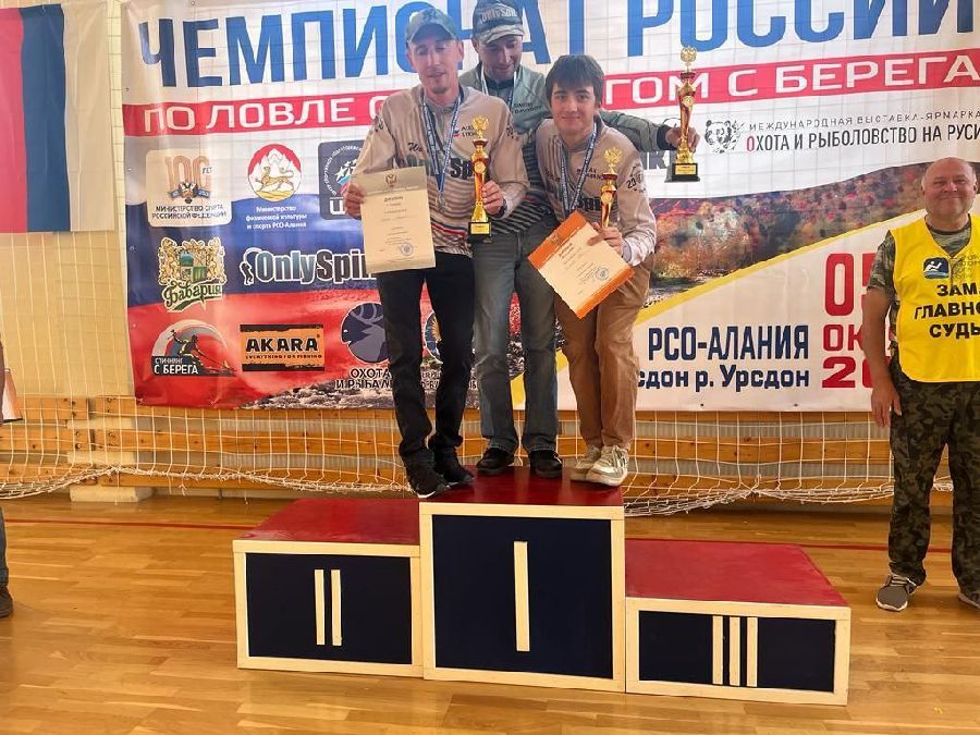 Брянские спиннингисты выиграли чемпионат России по ловле с берега