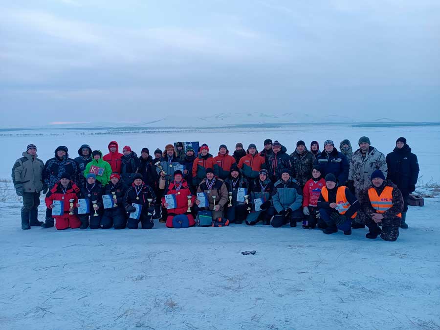 Чемпионат Хакасии по ловле на мормышку провели на Красноярском водохранилище